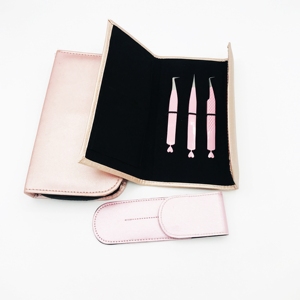 แหนบต่อขนตาสีชมพูแบบยั่งยืนชื่อแบรนด์ที่กำหนดเอง - Product Image 1