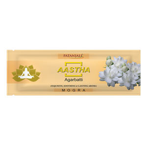 Patanjali aastha agarbatti mogra-25 GM - Product Image 1