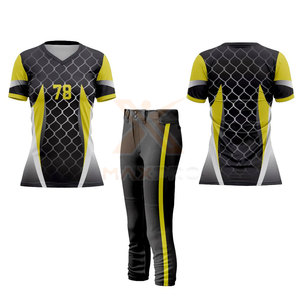 Uniforme de softball léger et respirant, grande taille, avec couleurs et tailles personnalisées, haute qualité, pour femmes adultes - Product Image 3