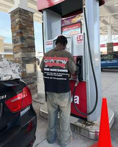 เสื้อยืดโอเวอร์ไซส์ฟอกสีด้วยกรดเสื้อผ้าแนวสตรีทฮิปฮอปพิมพ์ลายดีทีจีเสื้อผ้าแนวสตรีทฮิปฮอปออกแบบโลโก้ขนาดใหญ่ได้ตามต้องการ100% ผ้าฝ้ายฟอกสี - Product Image 4