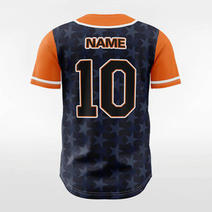 Camiseta Deportiva de Béisbol con Estampado Transpirable de Secado Rápido OEM, Diseño Rojo de EE. UU. para Hombre, Diseño Personalizado Unisex, Camiseta de Softbol 100% Poliéster - Product Image 3