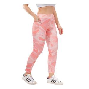 Pantalones de Yoga Estampados de Cintura Alta Elásticos de Primera Calidad para Mujer para Hacer Ejercicio, Yoga y Fitness - Product Image 4