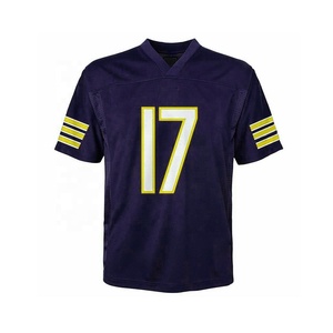 Votre propre numéro d'équipe Maillot de football américain personnalisé Vente en gros Polyester Maillots de football américain Hommes - Product Image 3