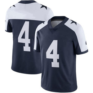 Concevez votre propre maillot de football américain personnalisable, design d'entraînement uni, respirant, 100% polyester, logo personnalisé en couleur - Product Image 5