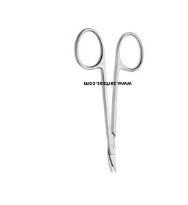 Tachuelas rectas de acero inoxidable de alta calidad Tijeras de corona Curvadas 105mm Fabricante y exportador - Product Image 2