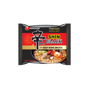 NONGSHIM SHIN RAMYUN NOUDELS NOIRS 120gr 16 PAQUETS (4X4) Prêts à Consommer - Product Image 3