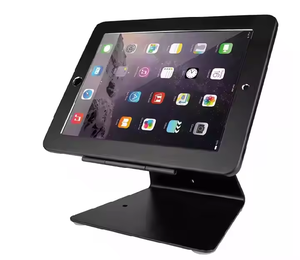 ขาตั้งแท็บเล็ตพีซีโลหะหมุนได้360องศาพร้อมล็อคหน้าจอเพื่อความปลอดภัยสำหรับขายปลีกโดยตรงจากอินเดีย - Product Image 1