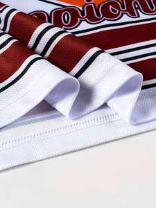 Camiseta de Fútbol Americano Personalizada con Servicio de Diseño Gratuito 1 a 1 - Opciones de Cosido o Impresión - Product Image 5