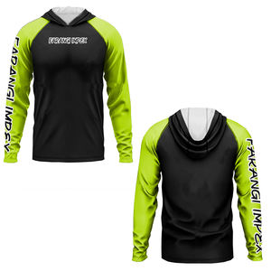 Logotipo personalizado de manga larga de poliéster de secado rápido al aire libre ligero pesca con capucha UPF 50 camisas de pesca sublimadas camisas de camuflaje 2026 - Product Image 3