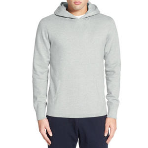 Wholesale Men's Casual Heather Grey Pullover <b>Hoodies</b> & Sweatshirts basics 100% Cotton, Men's <b>Hoodies</b> Design at <b>Cheap</b> Price - Product Image 1