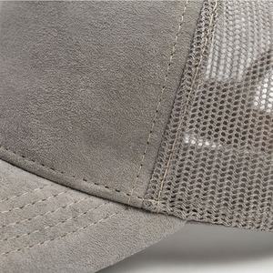 Casquette de baseball en coton personnalisée pour hommes et femmes, style hip-hop, casquette de camionneur en maille, tissu en toile, impression en relief, utilisation en extérieur, respirante - Product Image 5