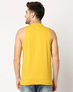 Débardeur en coton pour homme sur mesure, décontracté, sans manches, veste d'entraînement respirante, singlet de sport, veste de musculation, service OEM - Product Image 4
