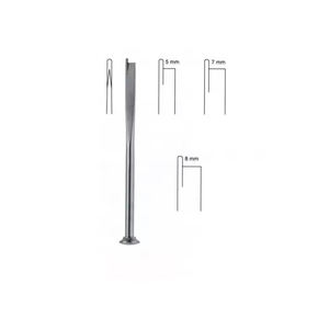 Juego de Osteótomos Dentales Manuales de Acero Inoxidable Afilado, Cinceles para Separar Huesos para Elevación de Seno Maxilar con Martillo - Product Image 5