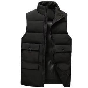 Gilet et gilet coupe-vent à bulles pour hommes Puffer le plus vendu Veste chauffante pour hommes avec design et logo personnalisés - Product Image 6