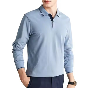 Summer Breathable Men's Button Sun <b>Shirt</b> High Quality Polyester <b>T</b>-<b>Shirt</b> <b>Stripes</b> Business Casual Style Short-<b>Sleeved</b> Lapel - Product Image 4