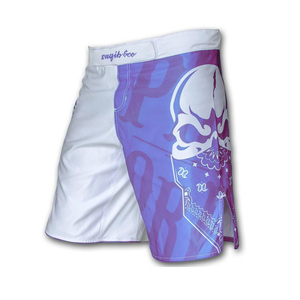 Wholesale Custom Light Weight MMA Short BJJ Fight Wear Four Way Stretch No Gi Training Short with Mid Waist <b>Board</b> Shorts Pattern - Product Image 2
