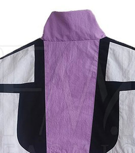 Ropa de calle con cremallera completa, conjuntos de dos piezas cortavientos para conjuntos de estilo de patrón personalizado para hombres - Product Image 5