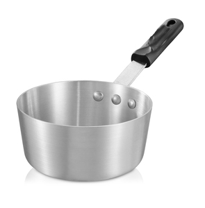 Venta directa de fábrica Sartenes de metal de acero inoxidable con asa Mini sartén para servir en casa. - Product Image 1