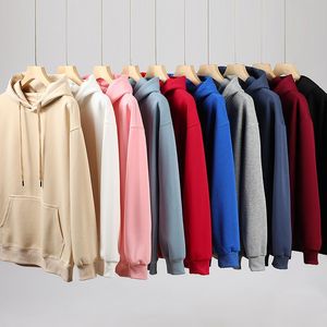Basics Cotton Blended Custom Hoodie <b>Men</b> Plain Pullover <b>Fleece</b> <b>Hooded</b> Sweatshirt Casual Streetwear Winter Digital Printing - Product Image 5