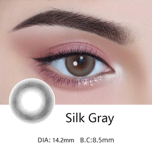 Boîte à lentilles de contact respirante personnalisée, emballée dans un sac OPP, service complet pris en charge, usine en Chine, lentilles colorées de 14,2 mm, une paire - Product Image 2