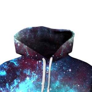 เสื้อฮู้ดของผู้ชายผ้าฝ้าย100% พิมพ์ซับลิเมชันระบายได้ดีน้ำหนักเบางาน OEM - Product Image 2