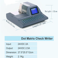 W360 Imprimante Intelligente Automatique à Clavier Complet pour Chèques et Compteur de Billets