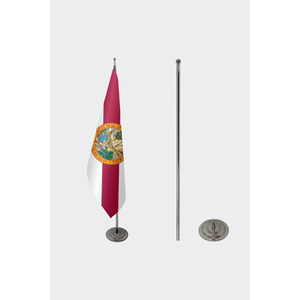 Drapeaux à main personnalisés avec impression numérique 3x5 pieds, mât en satin ou en plastique, aluminium ou fibre de verre pour affichage avec option logo - Product Image 2