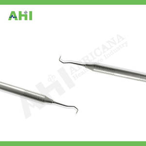 Escariador Dental Manual de Primera Calidad con Certificación CE Clase I, para Dientes Interproximales, Cervicales y Anteriores, Equipo de Acero Inoxidable - Product Image 3