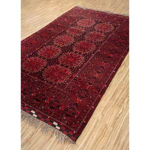 Alfombra Grande de Lana Kiaan, Tejida a Mano, con Medallón Abstracto Rojo y Naranja, Rectangular, para el Hogar - Pae-4757, para Entrada, Pasillo, Sala de Estar - Product Image 2