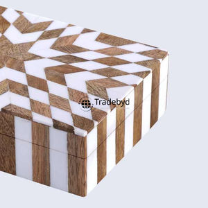 Lujosos joyeros con incrustaciones de resina Tradebyd para recuerdos, regalos, estilismo para el hogar - Product Image 2