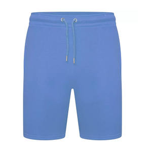 Short en coton épais imprimé de lettres personnalisé Short en maille avec poches double couche - Product Image 4