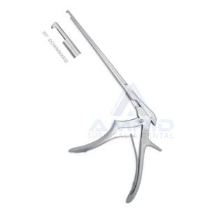 Kerrison, instrumentos de perforación de acero de calidad superior, cirugía espinal ortopédica, fórceps manuales, Mol de seguridad, laminectomía hacia abajo - Product Image 2