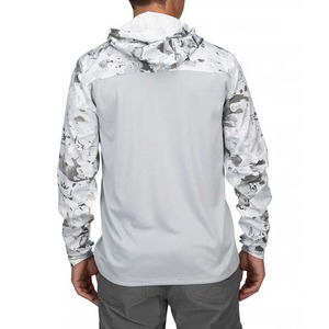 Custom Made Lightweight Fishing Hoodie Men Quick Dry Long Sleeve Fishing Hoodie Outdoor Sports Fishing Hoodie Men Zipper Pocket - Product Image 6