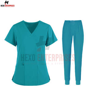 L'uniforme de gommage de soins infirmiers respirables anti-rides pour femmes - Product Image 6