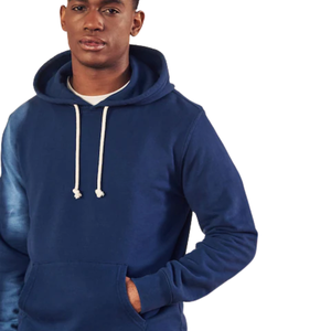 Nouveau sweat à capuche unisexe en molleton doux bleu marine tendance, style décontracté de rue, chaud et confortable à porter - Product Image 5