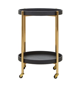 Chariot industriel fort de portion en métal pour des événements de restauration avec les compartiments multiples pour porter la nourriture et les boissons - Product Image 2