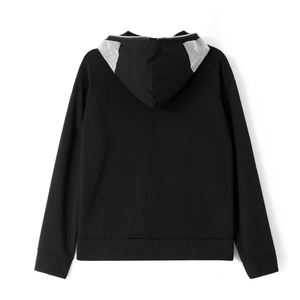 Sudadera con Capucha de Felpa 100% Algodón para Hombre, Estilo Urbano, con Estampado de Diamantes de Imitación, Tejido Sólido, Jersey de Invierno Transpirable de Secado Rápido con Bolsillo Frontal y Logotipo - Product Image 2