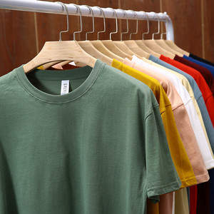 OEM ODM personalizado a granel precio barato camisetas Logo prensa de calor bordado DTG serigrafía alta calidad hombre Camiseta para hombres - Product Image 2