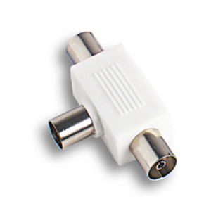 Adattatore TV Maschio con 2 Prese - Product Image 1