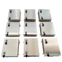 Armoire de commande électrique IP55 CFD SUS 304, boîte de distribution d'énergie RAL7035, appareillage basse tension pour l'automatisation industrielle
