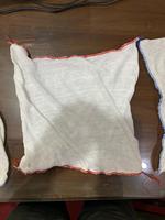 Chiffons en tissu non tissé Apex blanc 100% coton - Écologiques, forte absorption d'huile et d'eau, légers, 60 GSM, pour le nettoyage industriel