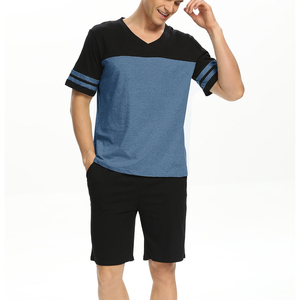 Summer <b>Men's</b> Short Sets 2 Piece Short Sleeve <b>Beach</b> Wear Jogging Suit Hawaii <b>Men</b> Two Piece Short Sets T <b>Shirt</b> and Shorts Set - Product Image 5