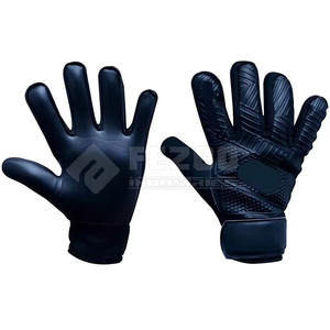 Gants de gardien de but réglables en cuir de qualité supérieure avec surface antidérapante et design respirant pour un confort tout au long de la journée - Product Image 2