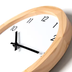 Orologio da Parete in Bambù Ivo Personalizzato, Regali Promozionali Aziendali - Product Image 2