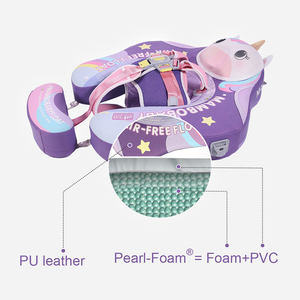 Mambobaby Flotteur Bébé Licorne 3D Sans Air, Violet, Flotteur de Piscine Non Gonflable pour Nourrissons - Product Image 6