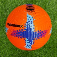 Ballon de football Soccer Max Pro de haute qualité, taille 4/5, thermocollé/hybride/cousu à la machine, logo client, clubs sportifs, matchs