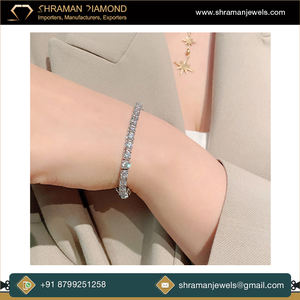 Top Quality Unique Design Luxury VVS1 6.41 TCW Moissanite Diamond Tennis Bracelet for Anniversary and Engagement Gift - Product Image 6