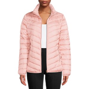 Chaqueta acolchada con Capucha ligera para mujer con logotipo personalizado de alta calidad, abrigo de invierno a prueba de viento para mujer - Product Image 1