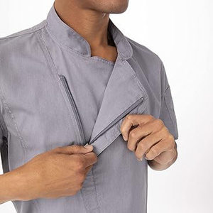 Manteaux de chef médiévaux faits à la main Robes d'experts culinaires en coton historique Technique de couture Textile Tissu Artisanat Produit - Product Image 3