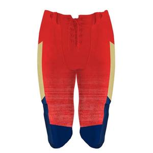 Maillot de football américain personnalisé en twill brodé avec logo, imprimé intégral, respirant, court, pour adulte, maillot de rugby durable - Product Image 6